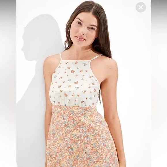 American Eagle Outfitters | Dresses | Summer Dress New Ae Floral Cami Mini  | Poshmark